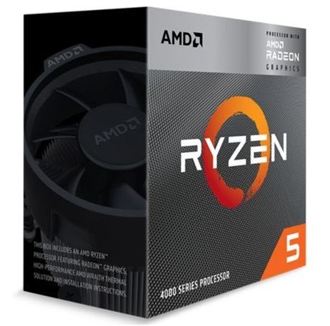 Процессор AMD (AM4) Ryzen 5 4500, Box, 6x3.6 GHz (Turbo Boost 4.1 GHz), L3 8Mb, Renoir, 7 nm, TDP 65W, разблокированный множитель, кулер Wraith Stealth (100-100000644BOX) в Україні
