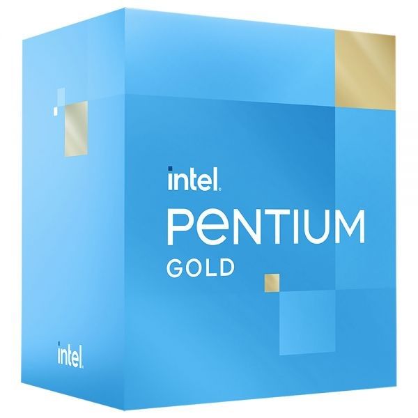 Процессор Intel Pentium Gold (LGA1700) G7400, Box, 2x3.7 GHz (4 потока), UHD Graphics 710, L3 6Mb Smart Cache, Alder Lake, 10 nm, TDP 46W (BX80715G7400) в Україні