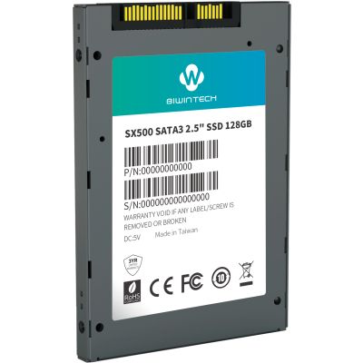 Накопичувач SSD 2.5" 128GB SX500 BiwinTech (52S3A7Q) в Україні