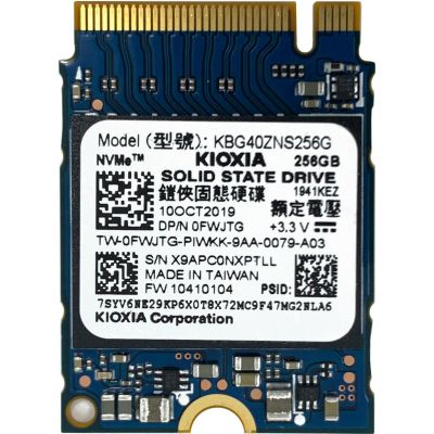 Накопичувач SSD M.2 2230 256GB Kioxia (KBG40ZNS256G) в Україні