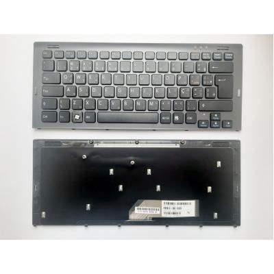 Клавіатура ноутбука Sony VGN-SR series черная с темно-серой рамкой UA (178088432) в Україні