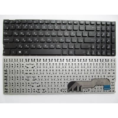 Клавіатура ноутбука ASUS X541 черн.без рамки RU/US (A43463) в Україні
