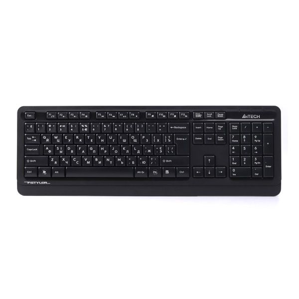 Комплект A4Tech FG1012 (Black)бездротовий Fstyler клавіатура з мишою, колір чорний в Україні