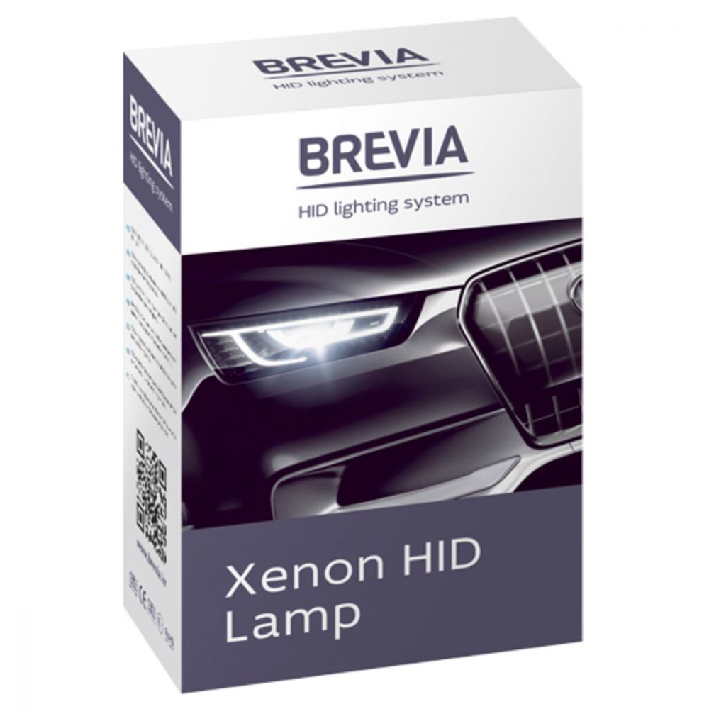 Ксеноновая лампа Brevia HB4 (9006) 4300K, 85V, 35W P22d KET, 2шт 12643 в Україні