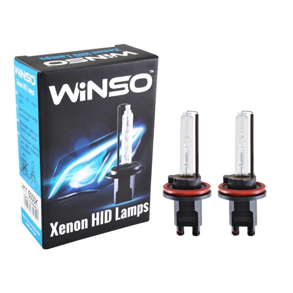 Ксеноновая лампа Winso H11 5000K, 85V, 35W PGJ19-2 KET, 2шт 719500 в Україні