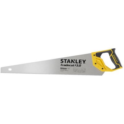 Ножівка Stanley Tradecut, універсальна, із загартованими зубами, L=550мм, 11 tpi. (STHT1-20353) в Україні