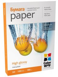 fotopapir colorway hliantsevyi 180h m a4 ph180 100 47237