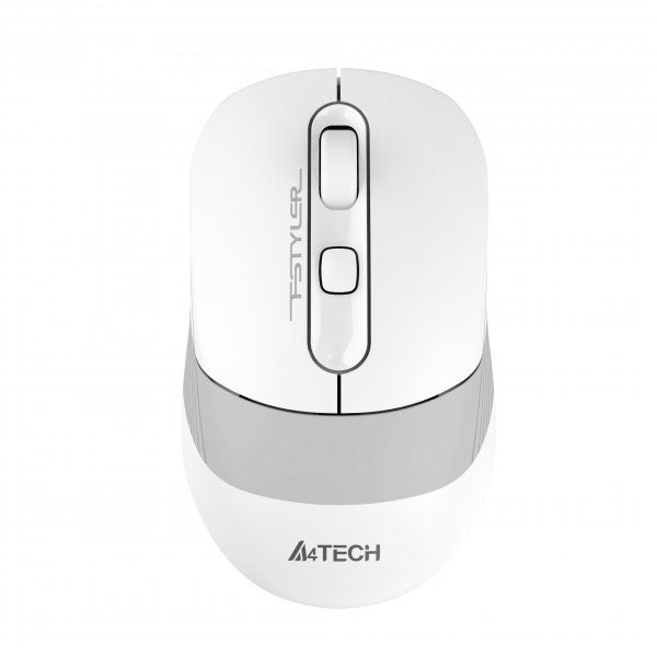 Миша A4Tech FB10C (Grayish White), USB, 2400dpi, колір сірувато-білий в Україні