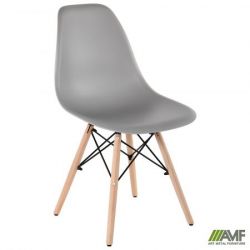 stul aster rl wood plastyk seryi