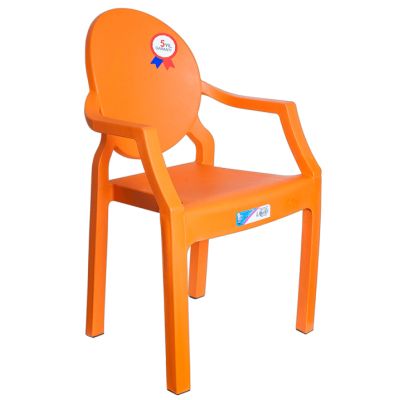 Крісло садове Irak Plastik дитяче бешкетник помаранчеве (4586) в Україні