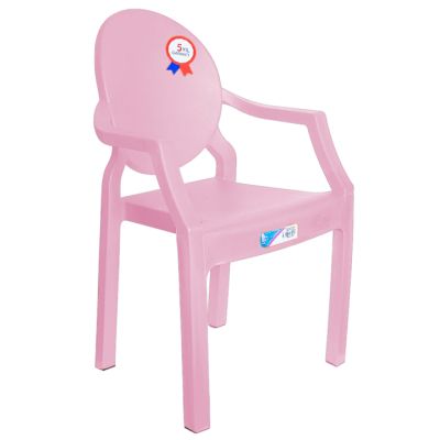 Крісло садове Irak Plastik дитяче бешкетник рожеве (4838) в Україні
