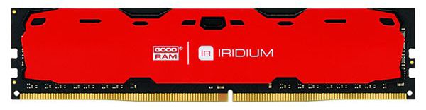 Память 16Gb DDR4, 2400 MHz, Goodram IRDM, Red, 17-17-17, 1.2V, с радиатором (IR-R2400D464L17/16G) в Україні