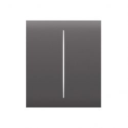 ajax centerbutton 2 gang grey