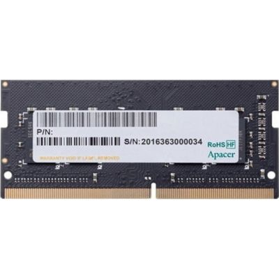Модуль пам`яті для ноутбука SoDIMM DDR4 4GB 2666 MHz Apacer (76.B353G.D650B) в Україні
