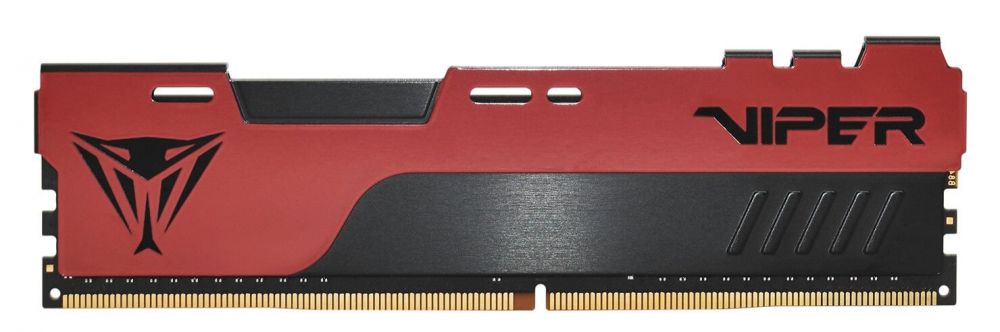 Память 8Gb DDR4, 2666 MHz, Patriot Viper Elite II, Black/Red, 16-17-17-36, 1.2V, с радиатором (PVE248G266C6) в Україні