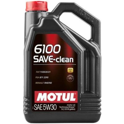 Моторна олива MOTUL 6100 Save-clean SAE 5W30 5 л (841651) в Україні