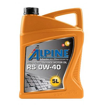 Моторна олива Alpine 0W-40 RS 5л (0225-5) в Україні