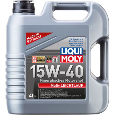 Моторна олива Liqui Moly MoS2 Leichtlauf SAE 15W-40  4л. (2631) в Україні