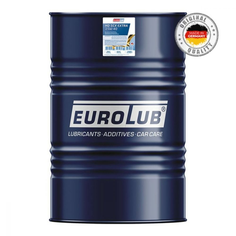 Моторное масло EuroLub HD 5CX EXTRA SAE 15W-40 208л 228208 в Україні