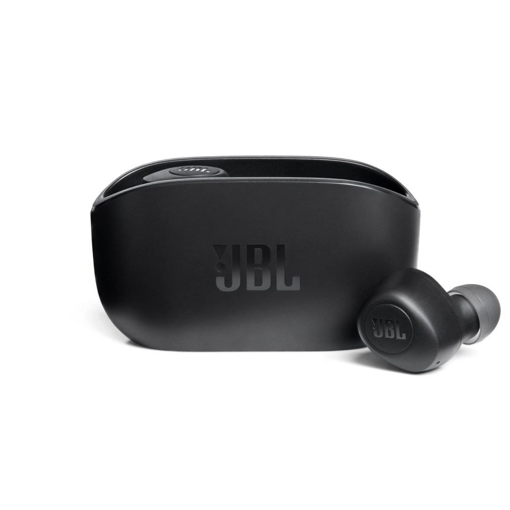 Bluetooth-гарнитура JBL Wave Vibe 100 TWS Black (JBLW100TWSBLK) в Україні