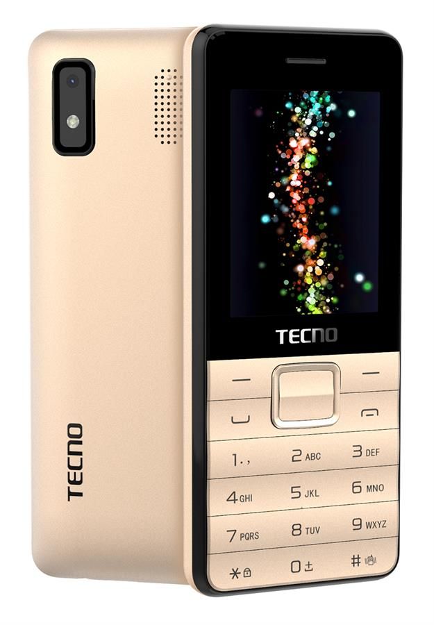 Мобільний телефон Tecno T372 TripleSIM Champagne Gold (4895180746840) в Україні