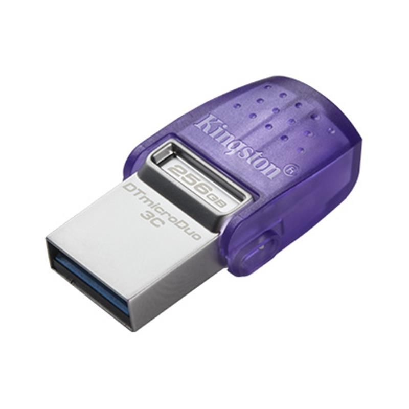 Флеш-накопитель USB3.2 256GB Type-C Kingston DataTraveler microDuo 3C (DTDUO3CG3/256GB) в Україні
