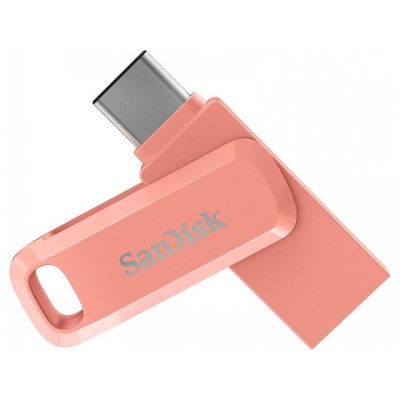 USB флеш накопичувач SanDisk 256GB Ultra Dual Drive Go USB 3.0/Type-C Peach (SDDDC3-256G-G46PC) в Україні
