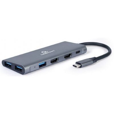 Концентратор Cablexpert USB-C 3-in-1 (HUB/HDMI/PD) (A-CM-COMBO3-01) в Украине