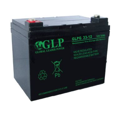 Батарея до ДБЖ GLPG GEL 12V-33Ah Deep Cycle (GLPG 33-12) в Україні
