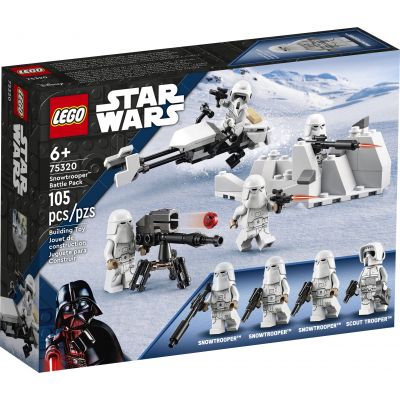 Конструктор LEGO Star Wars Бойовий набір снігових піхотинців 105 деталей (75320) в Україні