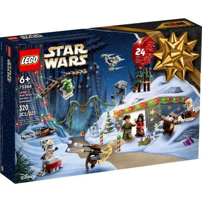 Конструктор LEGO Star Wars Новорічний календар на 2023 рік 320 деталей (75366) в Україні