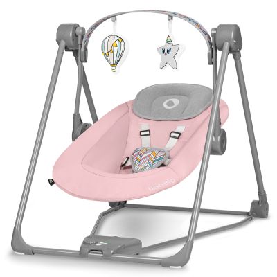 Крісло-гойдалка Lionelo Otto Pink Baby (LO-OTTO PINK BABY) в Україні