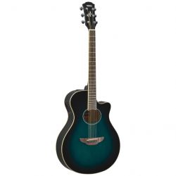 yamaha apx600 oriental blue burst
