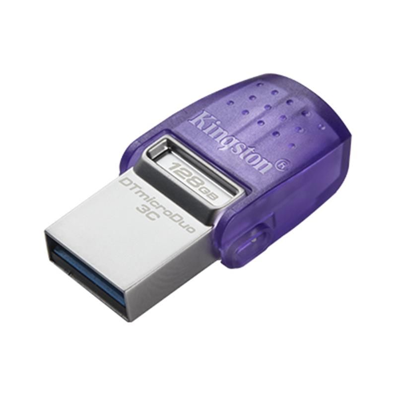 Флеш-накопитель USB3.2 128GB Type-C Kingston DataTraveler microDuo 3C (DTDUO3CG3/128GB) в Украине