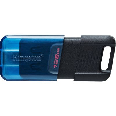 USB флеш накопичувач Kingston DataTraveler 80 M Blue/Black (DT80M/128GB) в Україні