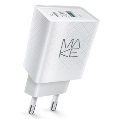 Зарядний пристрій MAKE 20W PD+QC White (MCW-324PWH) в Україні