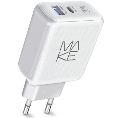 Зарядний пристрій MAKE 30W PD+QC White (MCW-326PWH) в Україні