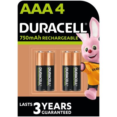 Акумулятор Duracell AAA HR03 750mAh * 4 (5007331) в Україні