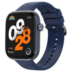 imiki st2 blue silicone strap