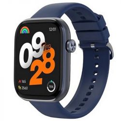 imiki imiki st2 blue silicone strap