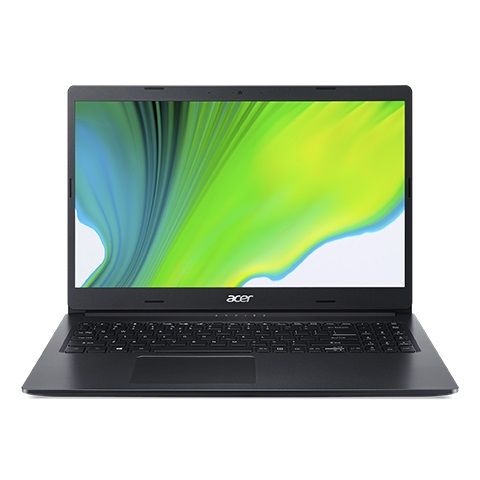 Ноутбук Acer Aspire 3 A315-23 (NX.HVTEU.038); 15.6" FullHD (1920x1080) IPS LED матовый / AMD 3020e (1.2 - 2.6 ГГц) / RAM 4 ГБ / SSD 128 ГБ / AMD Radeon Graphics / нет ОД / LAN / Wi-Fi / BT / веб-камера / Без ОС / 1.9 кг / черный в Україні