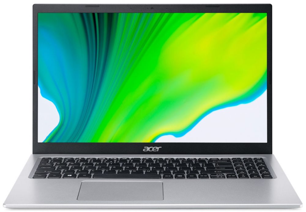 Ноутбук Acer Aspire 5 A515 (NX.AAS2A.001); 15.6" FullHD (1920x1080) IPS LED матовый / Intel Core i3-1115G4 (3.0 - 4.1 ГГц) / RAM 8 ГБ / SSD 256 ГБ / Intel UHD Graphics G4 / нет ОП / LAN / Wi-Fi / BT / веб-камера / Windows 10 Home / 1.88 кг / серебристый в Україні
