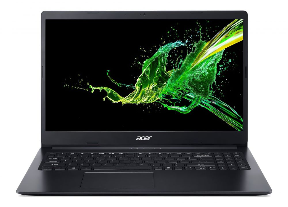Ноутбук Acer Aspire 3 A315-34 (NX.HE3EU.02P); 15.6" FullHD (1920x1080) TN LED матовый / Intel Celeron N4000 (1.1 - 2.6 ГГц) / RAM 4 ГБ / SSD 256 ГБ / Intel UHD Graphics 600 / нет ОП / LAN / Wi-Fi / BT / веб-камера / Без ОС / 1.94 кг / черный в Україні