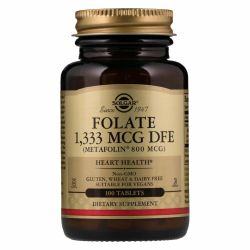 folyevaia kyslota sol 01945 metafolyn metafolin 800 mkh solgar 100 ta